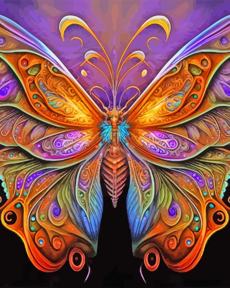 Fantasy Butterfly Art Diamond Paintings