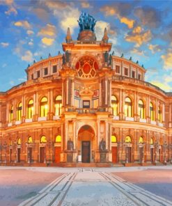 Germany Semperoper Dresden Opera Diamond Paintings