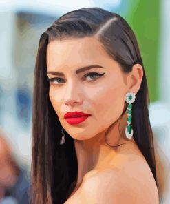 Gorgeous Adriana Lima Diamond Paintings