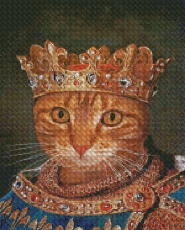 King Meow Diamond Paintings