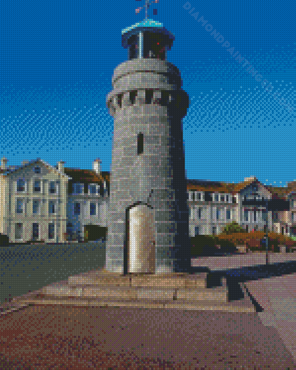 Lighthouse In Teignmouth Diamond Paintings