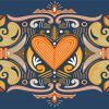 Mandala Abstract Heart Diamond Paintings