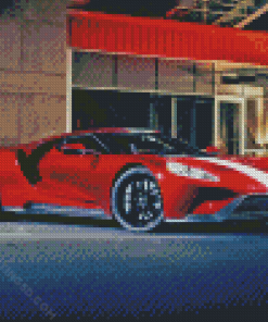 Red Ford 4gt Diamond Paintings