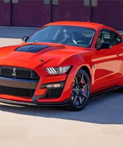 Red Ford Shelby Gt Diamond Paintings