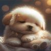 Sleepy Puppy Diamond Paintings