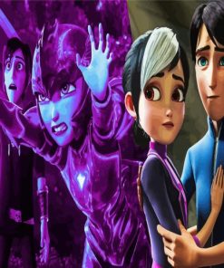 Trollhunters Rise Of The Titans Characters Diamond Paintings