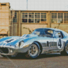Grey Cobra Le Mans Classic Car Diamond Painting
