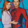 Kirsten Dunst And Tobey Maguire Diamond Painting