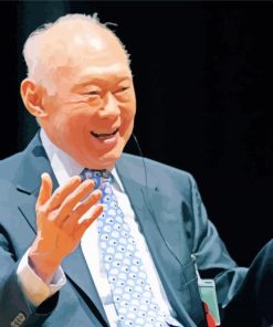 Lee Kuan Yew Diamond Painting
