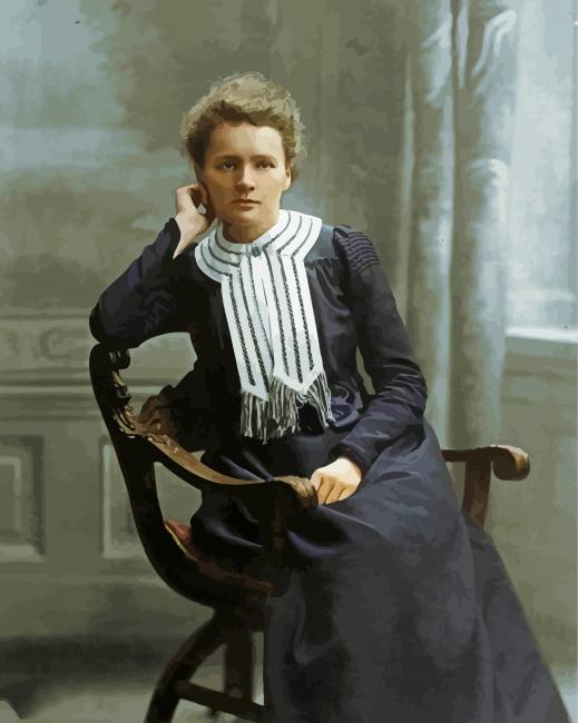 Maria Curie Physicist Diamond Painting
