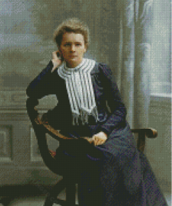 Maria Curie Physicist Diamond Painting