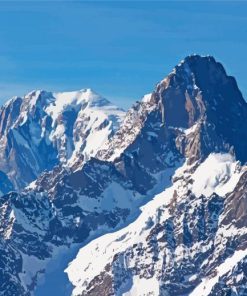 Mont Blanc Chamonix Diamond Painting