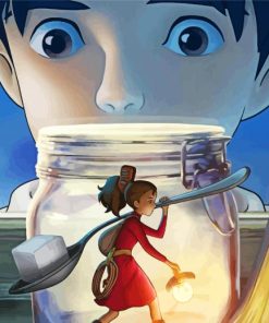 The Secret World Of Arrietty Diamond Painting