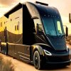 Black Motorhome Diamond Painting