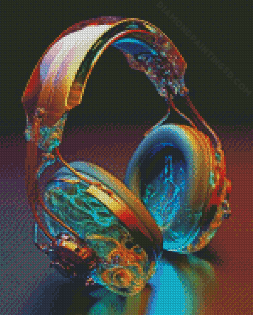 Headphones Diamond Painting