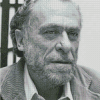 Poet Charles Bukowski Diamond Painting