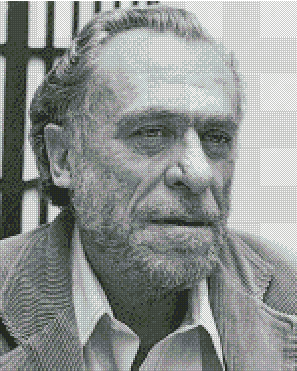 Poet Charles Bukowski Diamond Painting
