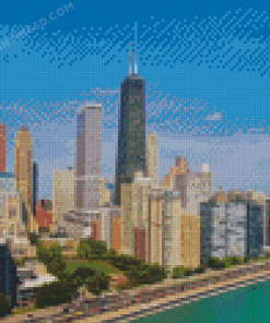 The Willis Tower Of Chicago Diamond Painting
