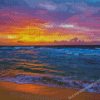 Beach Sunset diamond painting