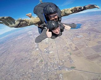 Skydiving Military Soldier Diamond Painting