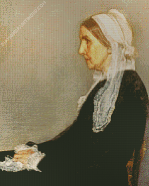 Whistler Mother Diamond Painting