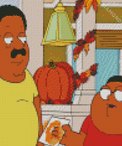 Brown From The Cleveland Show Diamond Painting