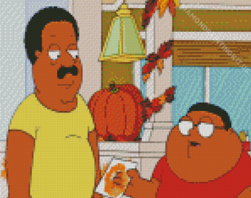 Brown From The Cleveland Show Diamond Painting