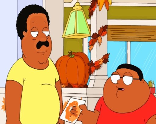 Brown From The Cleveland Show Diamond Painting