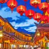 China Lijiang City Diamond Painting