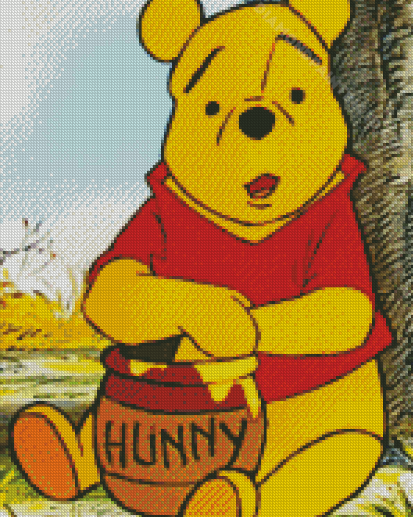 Classic Winnie The Pooh Diamond Painting 