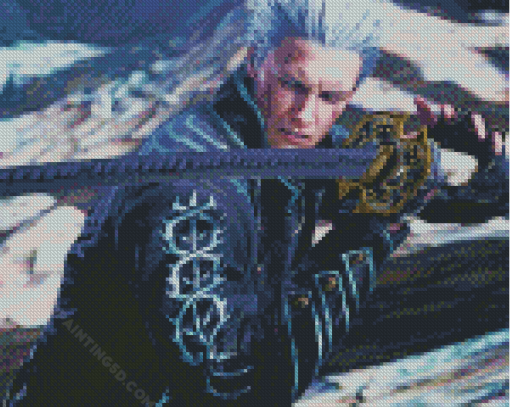 Devil May Cry 5 Vergil Diamond Painting