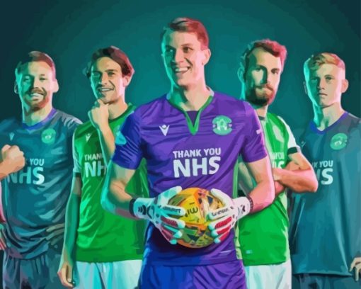 Hibs FC Diamond Painting