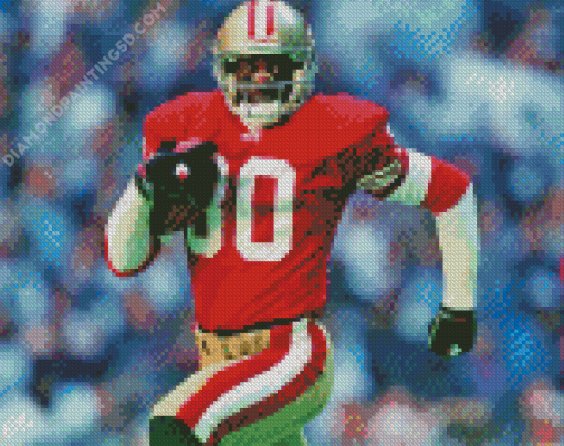 Jerry Rice Diamond Painting