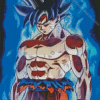 Ultra In Stinct Goku Dragin Diamond Painting