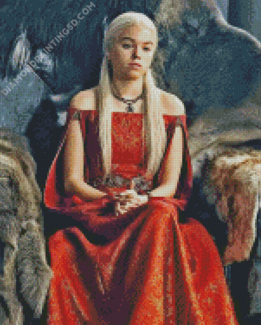 Rhaenyra Game Of The Thrones Diamond Painting