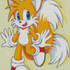 Tails Sonic Diamond Painting