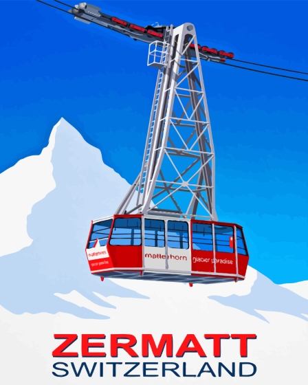 Zermatt Switzerland Diamond Painting