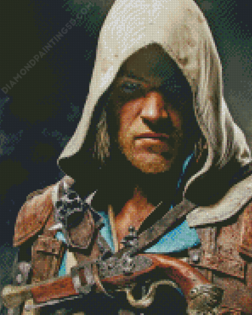 Assassin Creed Edward Kenway Diamond Painting