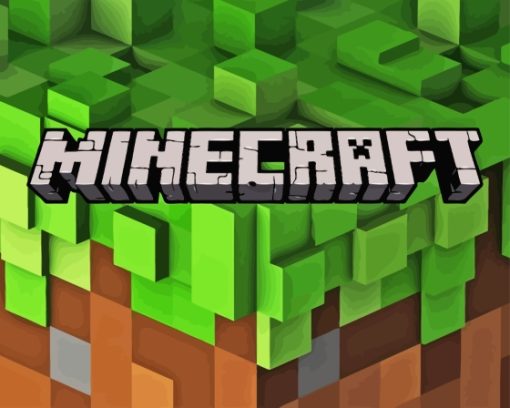 Minecraft Logo Diamond Painting
