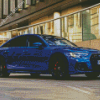 Audi S8 Blue Car Diamond Painting