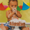 Baby Birthday Diamond Painting