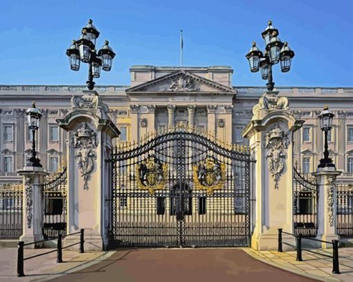Buckingham Palace England Diamond Painting