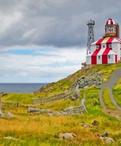 Canadian Lighthouse Art Diamond Painting