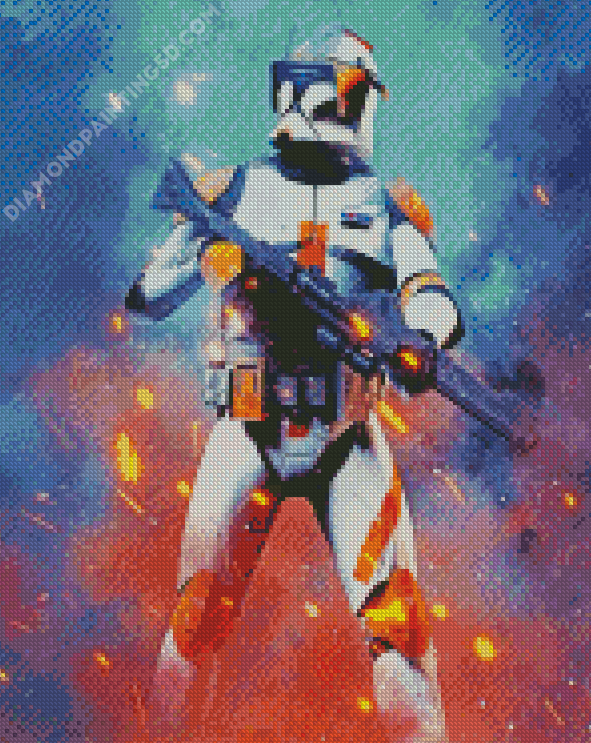 Clone Troopers Star Wars Paint By Numbers 