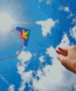 Flying Kites Diamond Painting