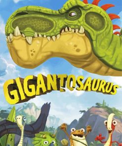 Gigantosaurus Poster Disney Diamond Painting