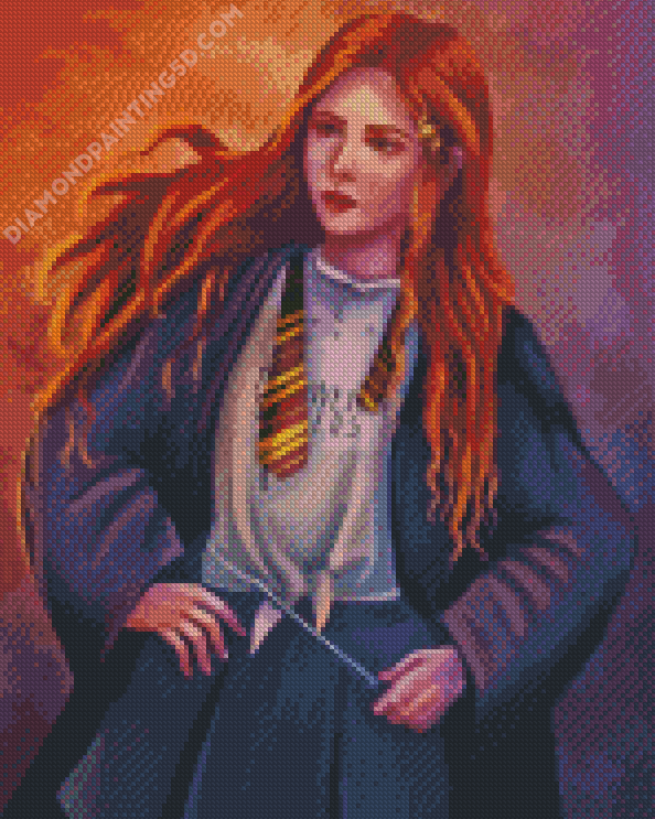 Ginny Weasley Harry Potter Diamond Painting 