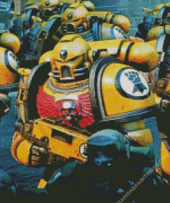 Imperial Fists Diamond Painting