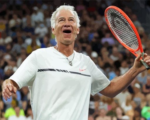 John Mcenroe Diamond Painting