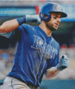 Kevin Kiermaier Blue Jays Diamond Painting